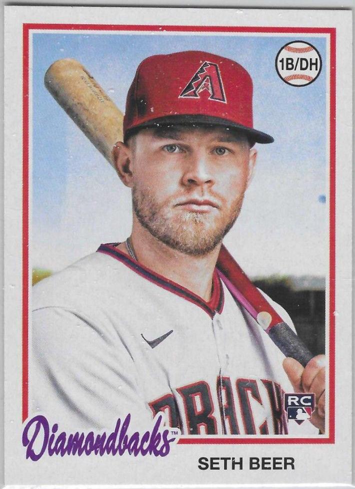 Seth Beer #171 Baseball Cards 2022 Topps Archives
