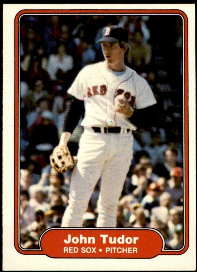 John Tudor #311 Baseball Cards 1982 Fleer