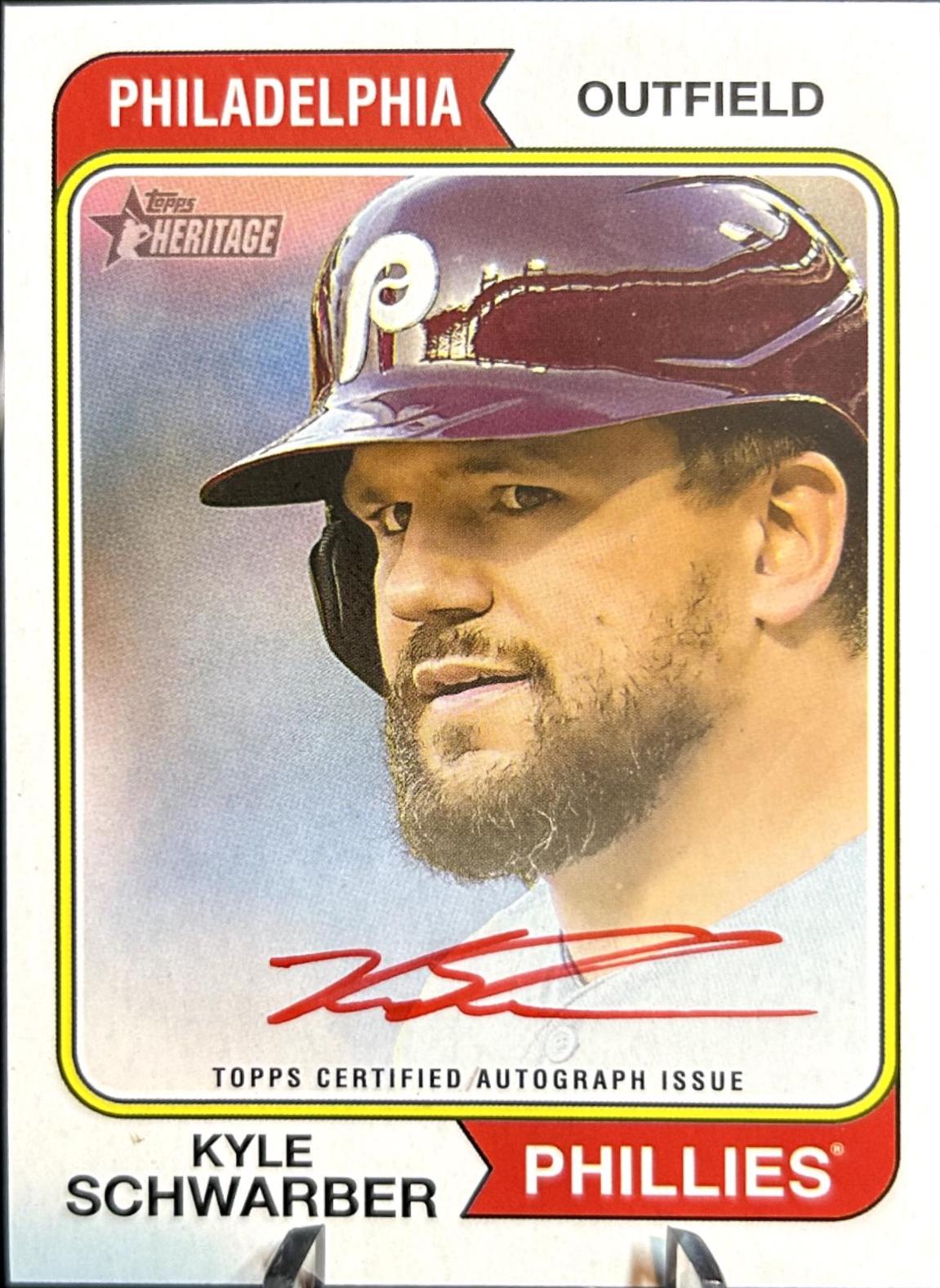 Kyle Schwarber [Special Edition Red Ink] #ROA-KS