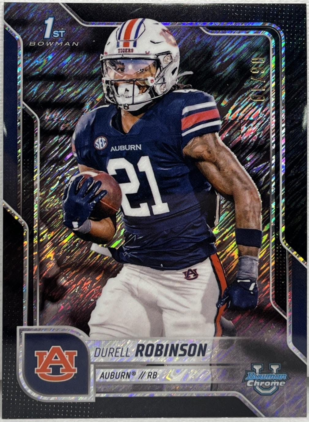 Durell Robinson [Black Shimmer Refractor] #147