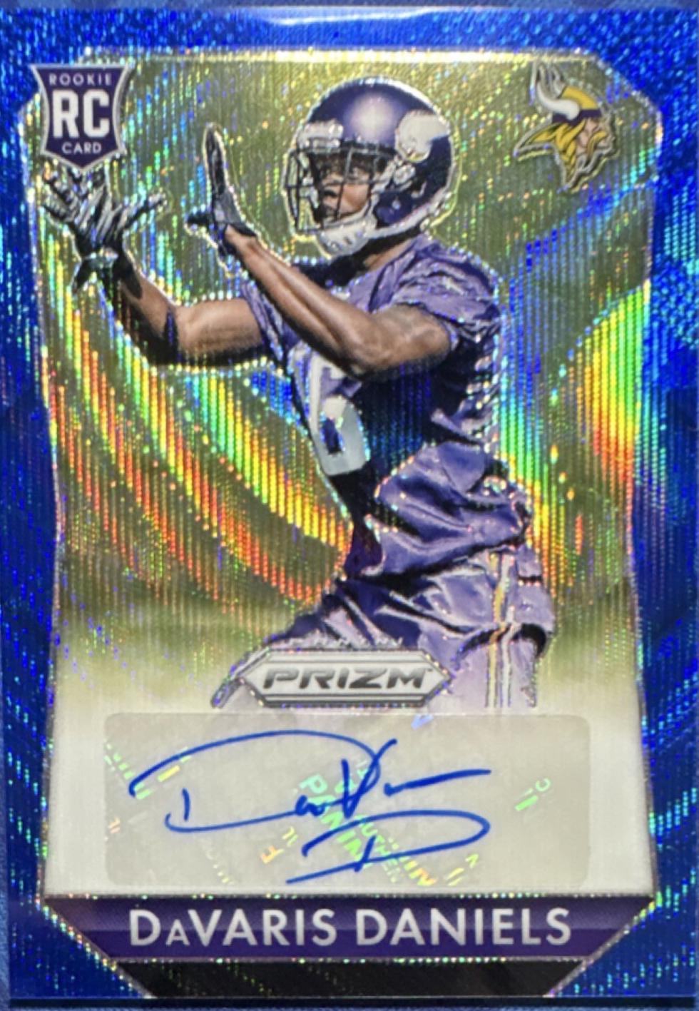 DaVaris Daniels [Blue Wave Prizm] #RS-DD