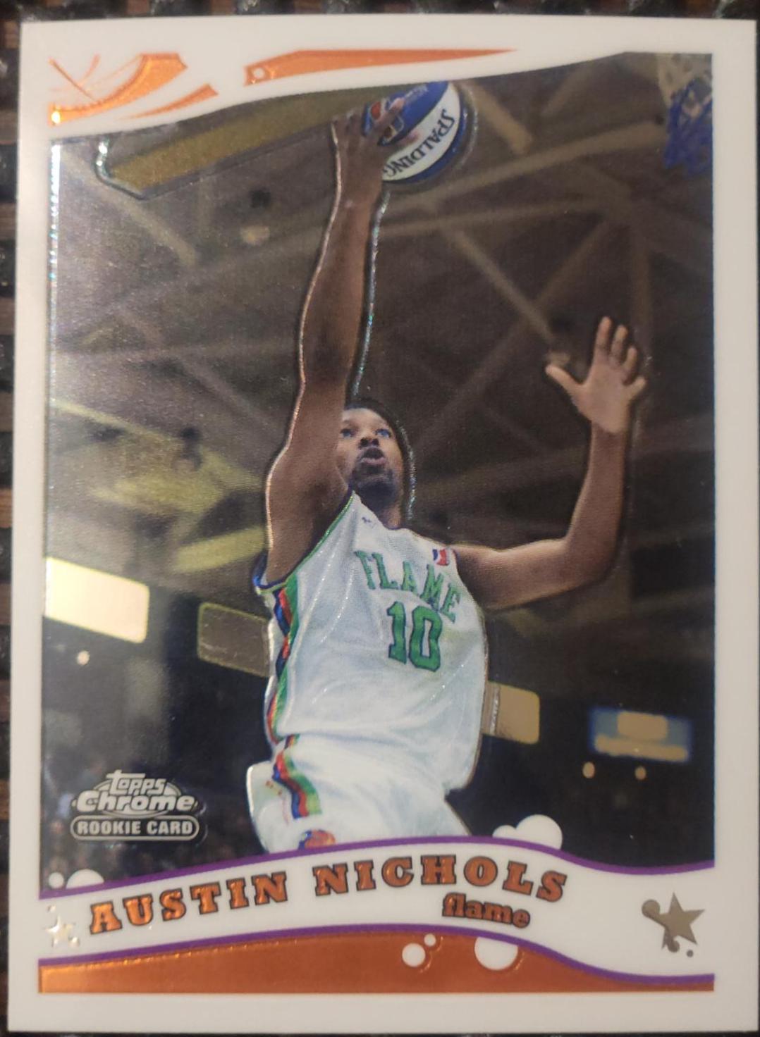 Austin Nichols #239 Basketball Cards 2005 Topps Chrome