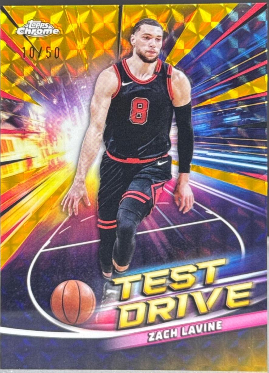 Zach Lavine [Gold Refractor] #TD-5