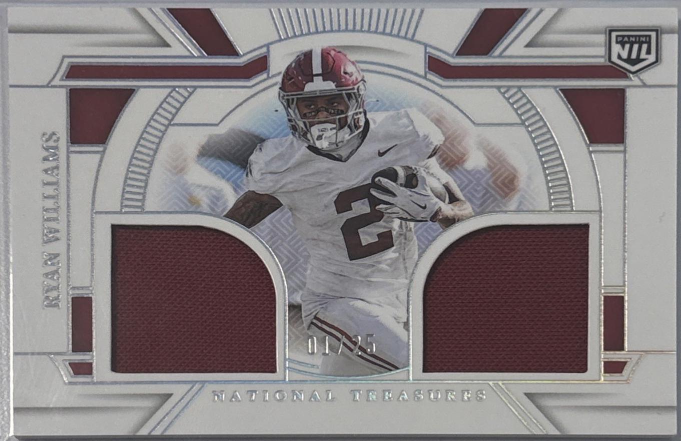 Ryan Williams #20 2025 Panini National Treasures Collegiate Football Saturday Treasures