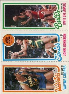 Wayne Cooper / John Johnson / David Greenwood #45 / 95 / 226