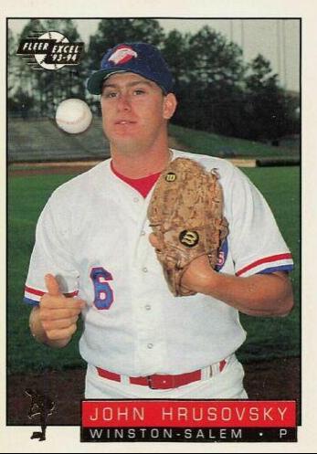 John Hrusovsky #176 1993 Fleer Excel Baseball
