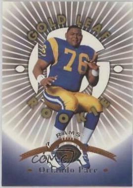 Orlando Pace #180 Football Cards 1997 Leaf