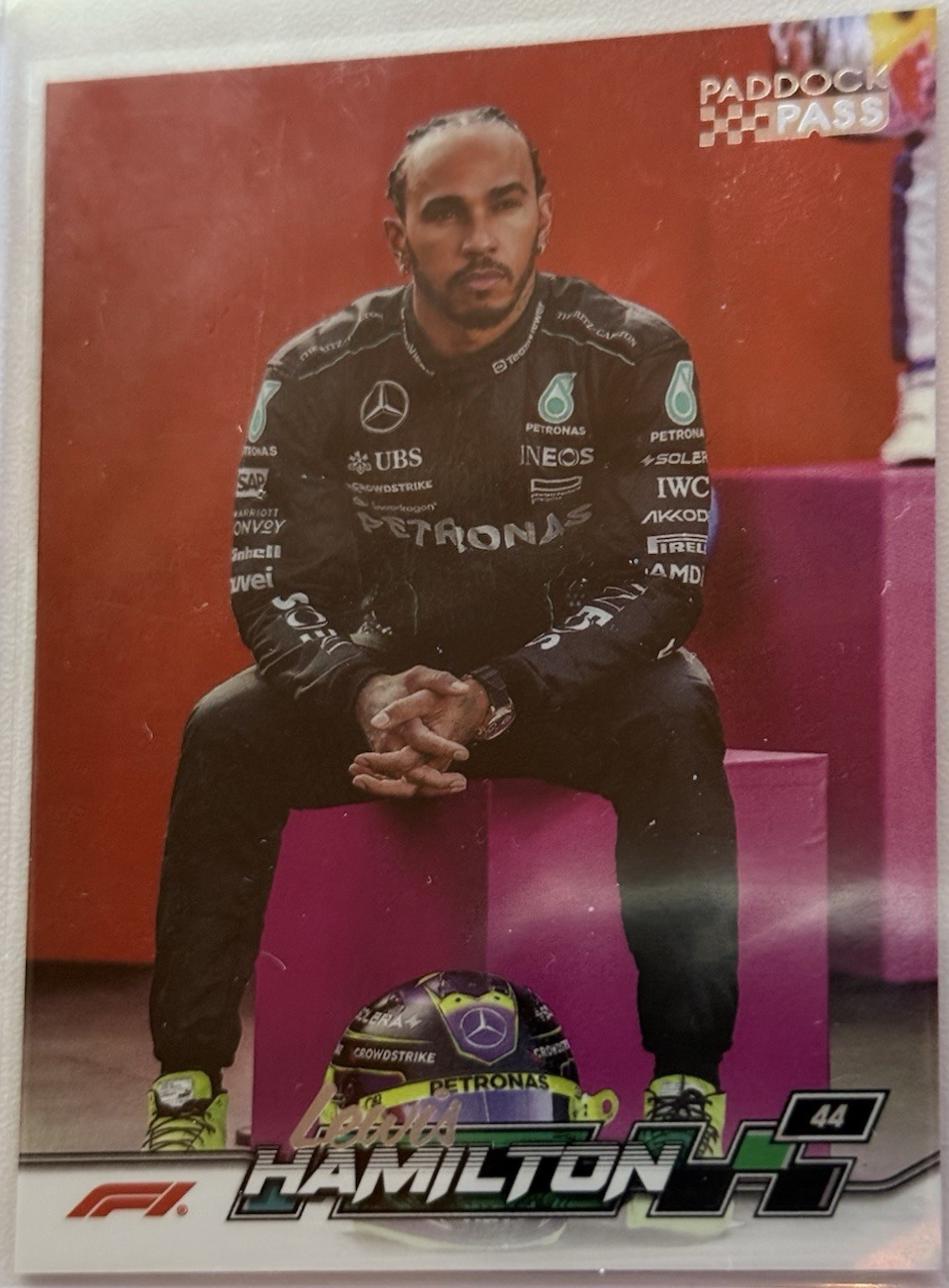 Lewis Hamilton [Rainbow Foilboard] #6