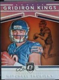 Mitchell Trubisky #6 Football Cards 2017 Panini Donruss Optic Rookie Gridiron Kings