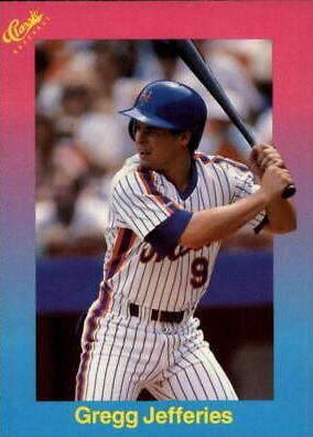 Gregg Jefferies #6 Baseball Cards 1989 Classic