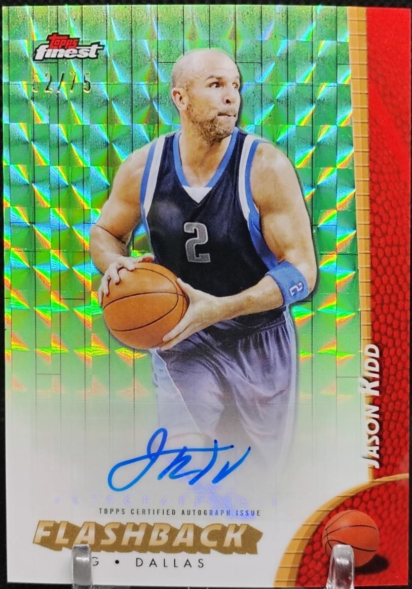 Jason Kidd [Green Geometric] #FBA-JK