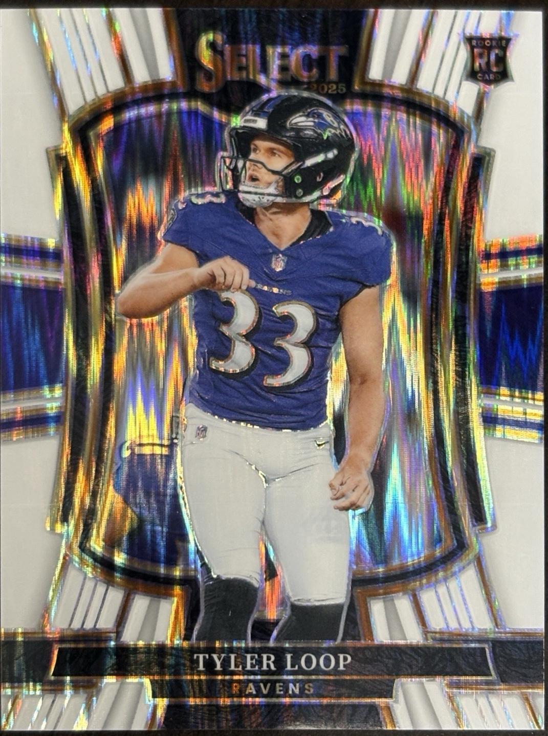 Tyler Loop [White Prizm Shock] #161 Prices | 2025 Panini Select ...
