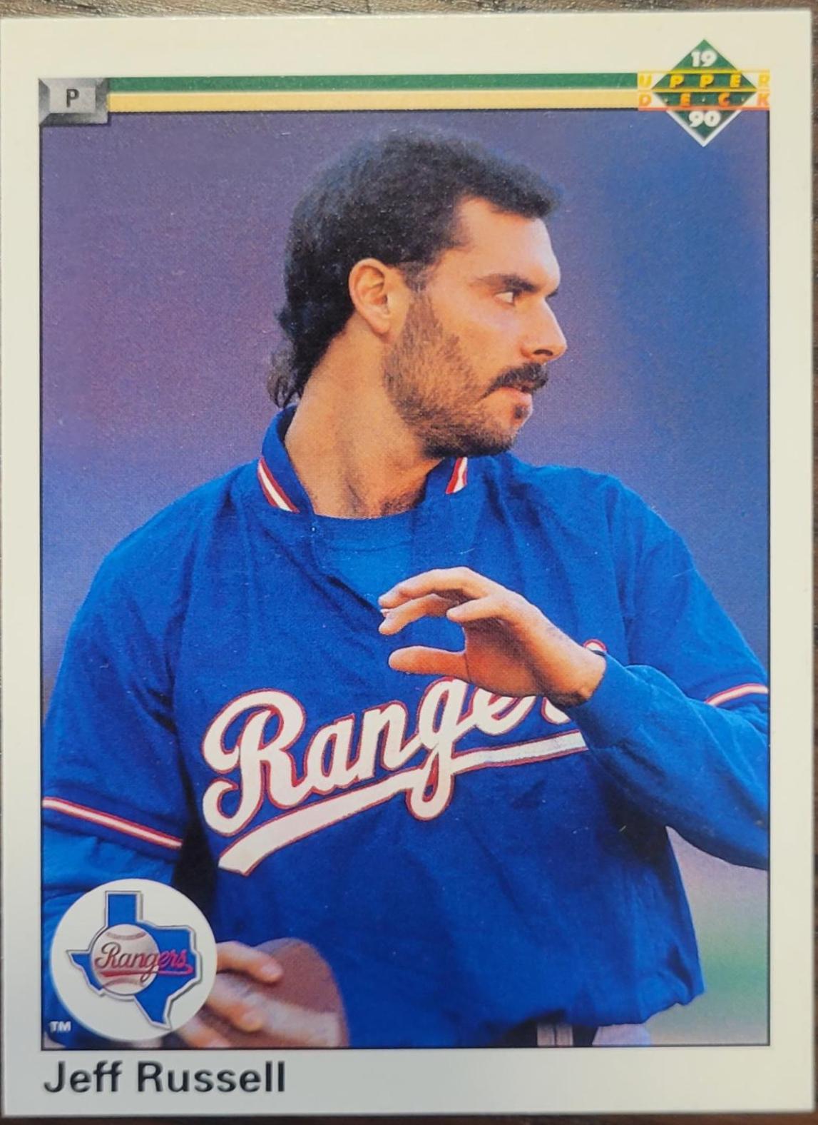 Jeff Russell #638 Baseball Cards 1990 Upper Deck