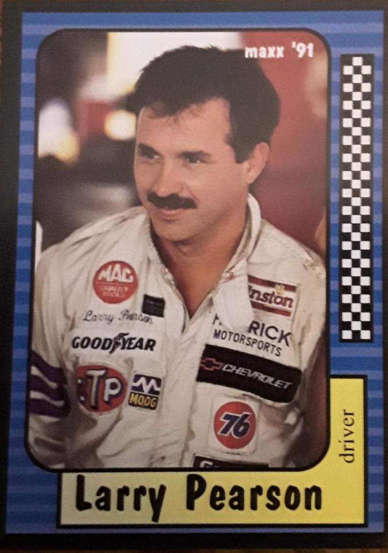 Larry Pearson #41 Racing Cards 1991 Maxx