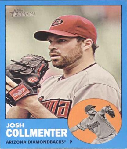 Josh Collmenter #34 Baseball Cards 2012 Topps Heritage