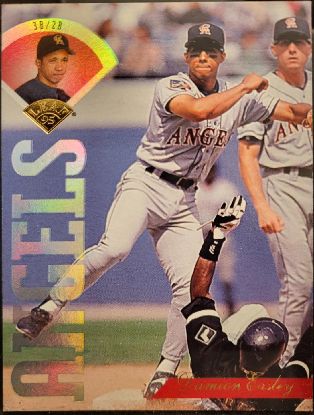 Damion Easley #4 Baseball Cards 1995 Leaf