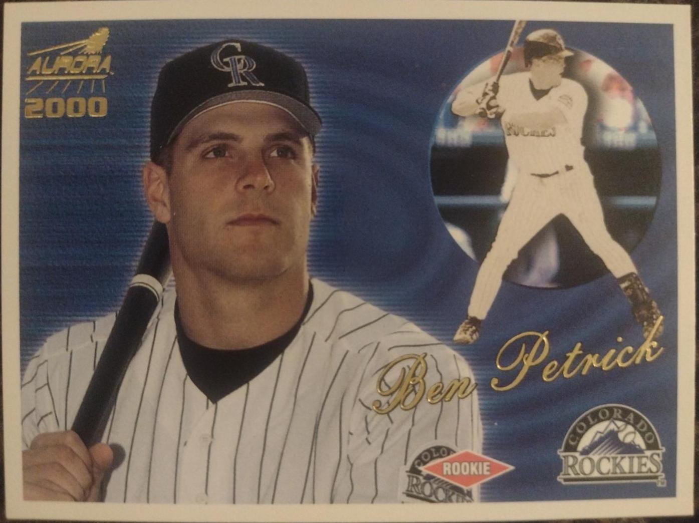 Ben Petrick #50 Baseball Cards 2000 Pacific Aurora