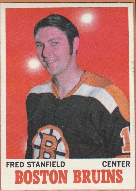 Fred Stanfield #5 Hockey Cards 1970 Topps