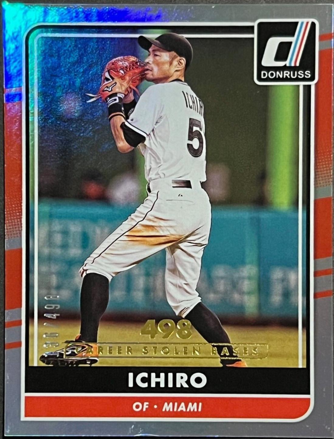 Ichiro #149 2016 Panini Donruss Baseball