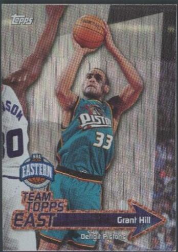 Grant Hill #TT17 Basketball Cards 1999 Topps Team