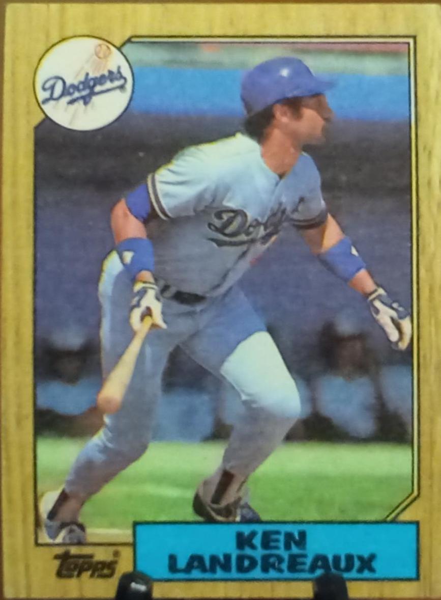 Ken Landreaux #699 Baseball Cards 1987 Topps