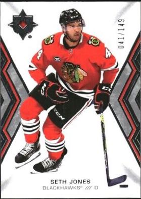 Seth Jones #56 Hockey Cards 2021 Ultimate Collection