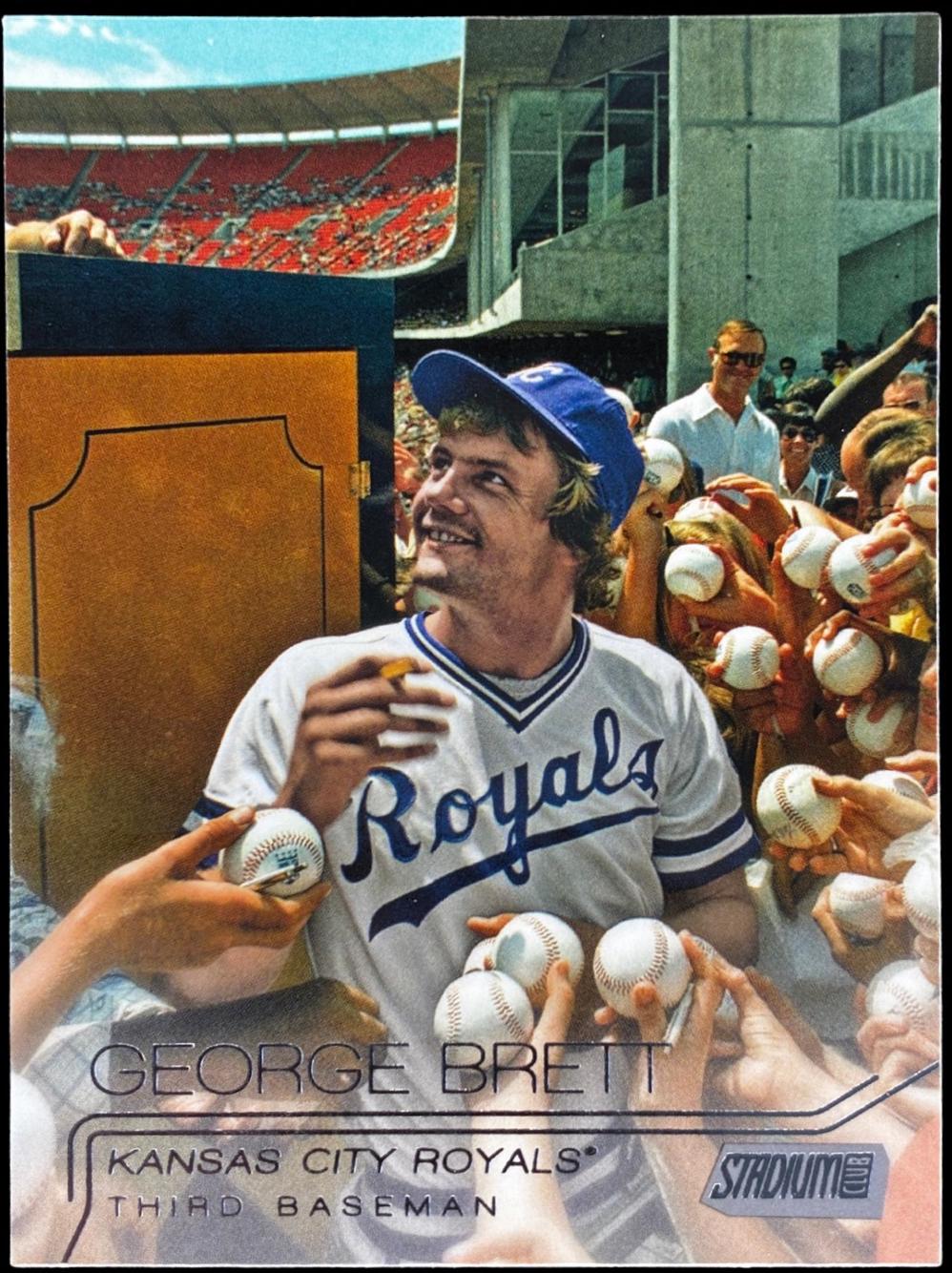 George Brett #210 2015 Stadium Club Baseball