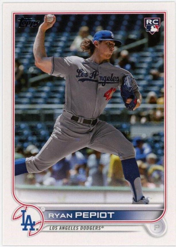 Ryan Pepiot #US109 Baseball Cards 2022 Topps Update