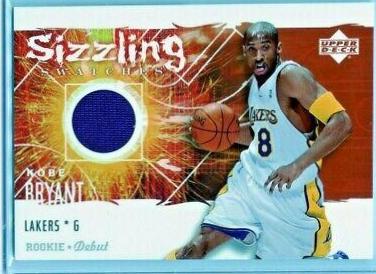 Kobe Bryant #SSKB Basketball Cards 2005 Upper Deck Rookie Debut Sizzling Swatches