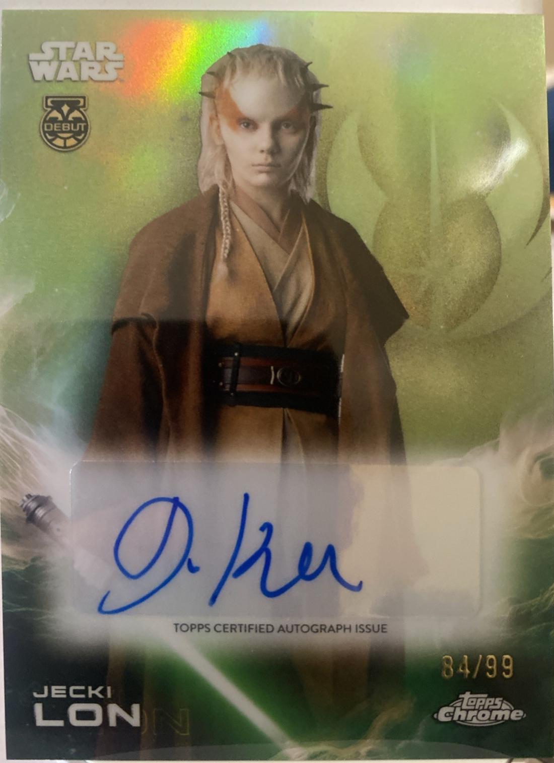 Dafne Keen #A-DK Prices | Star Wars 2025 Topps Chrome Autograph