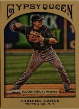 Troy Tulowitzki #8 Baseball Cards 2011 Topps Gypsy Queen