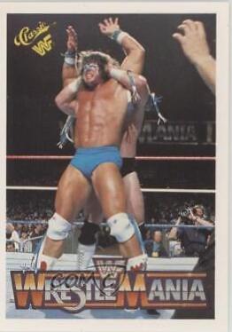 Hercules, Ultimate Warrior #48 Wrestling Cards 1990 Classic WWF The History of Wrestlemania