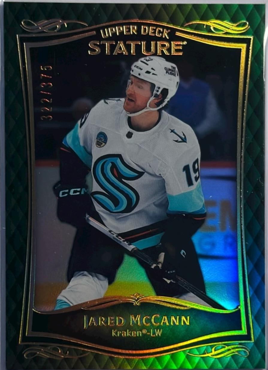 Jared McCann #21 2024 Upper Deck Stature 2023 Update Hockey