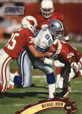 Michael Irvin #2 Football Cards 1997 Stadium Club