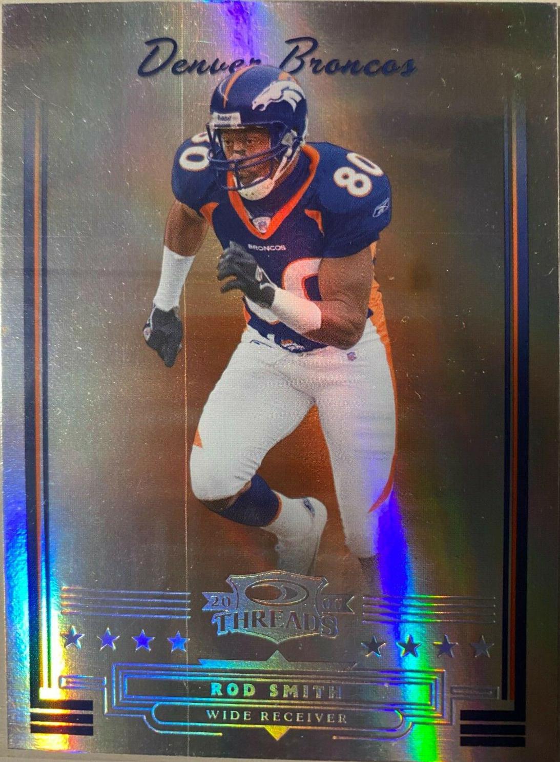 Rod Smith #40 2006 Panini Donruss Threads Football