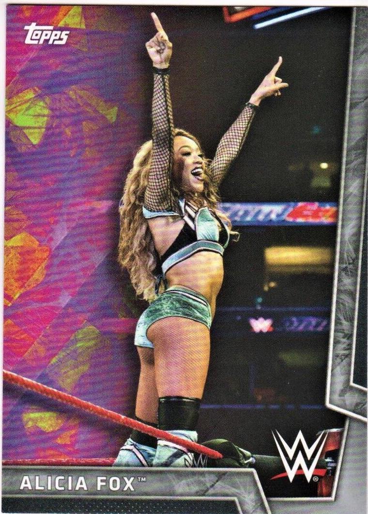 Alicia Fox #2 Wrestling Cards 2018 Topps WWE Women's Division