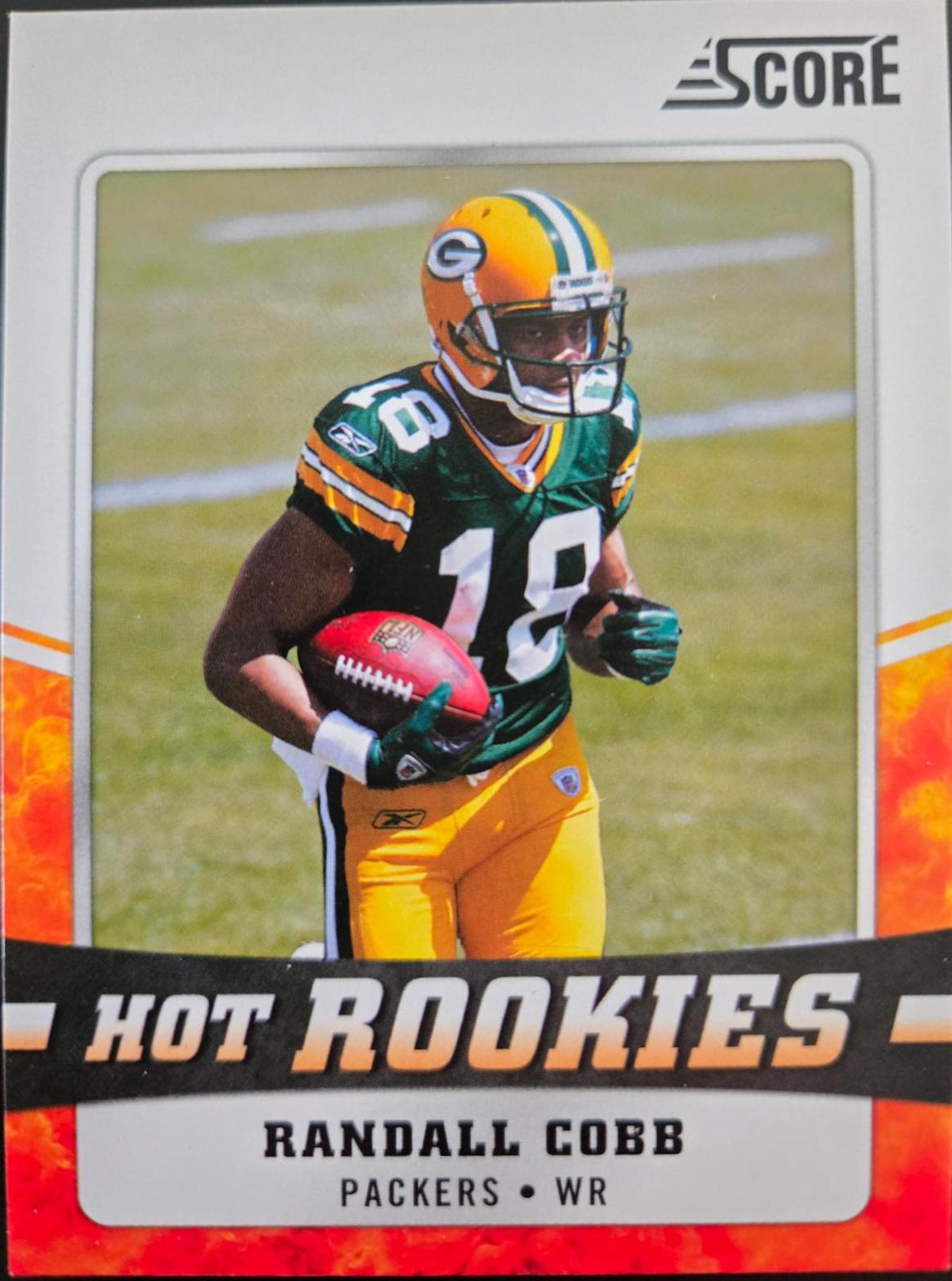 Randall Cobb #22 Football Cards 2011 Panini Score Hot Rookies