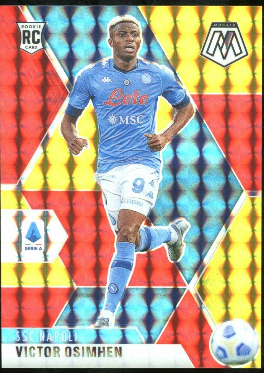 Victor Osimhen [Choice Red and Gold Mosaic] #77 Prices | 2020