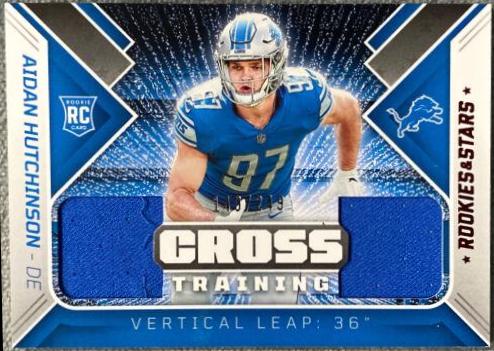 Aidan Hutchinson #CT-AH Football Cards 2022 Panini Rookies & Stars Cross Training