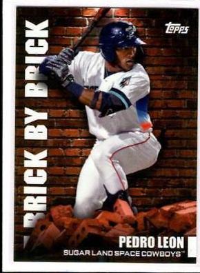 Pedro Leon #BB-20 Baseball Cards 2022 Topps Pro Debut Brick by Brick