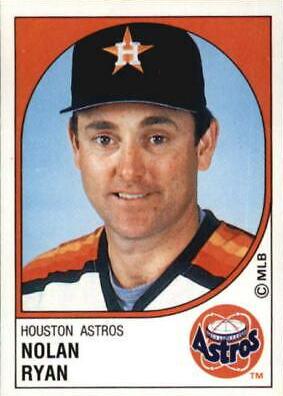 Nolan Ryan #288 Baseball Cards 1988 Panini Stickers