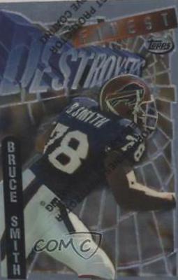 Bruce Smith #116 1996 Topps Finest Football