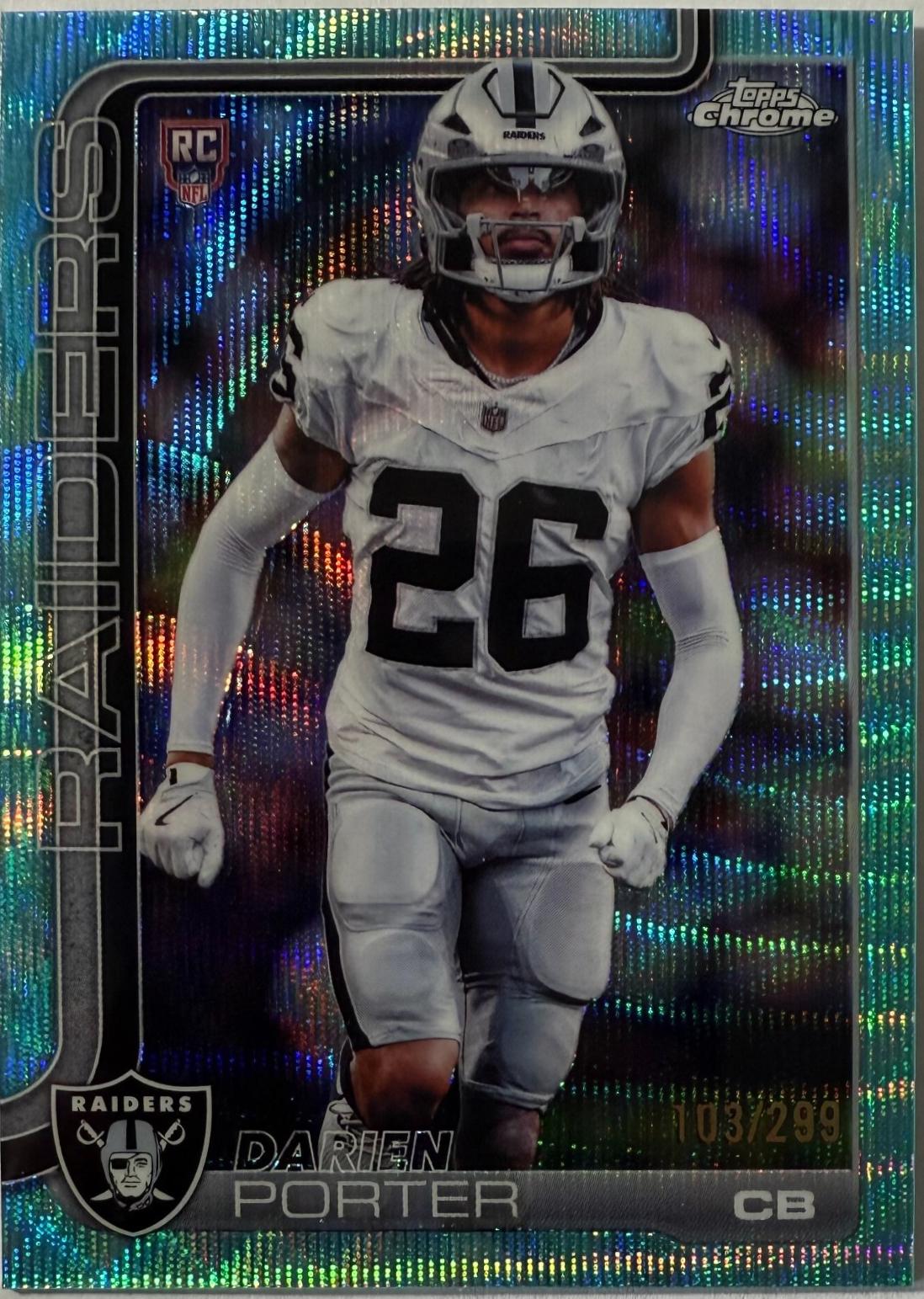 Darien Porter [Aqua Wave Refractor] #367