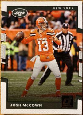 Josh McCown #2 Football Cards 2017 Panini Donruss