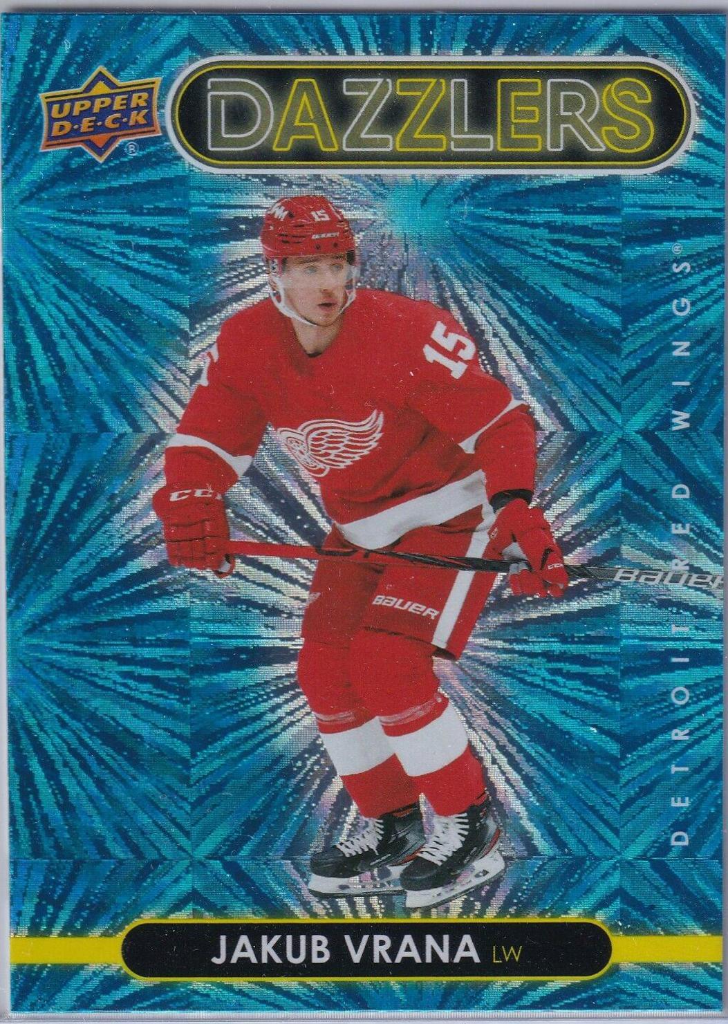 Jakub Vrana #DZ-18 2021 Upper Deck Dazzlers Hockey