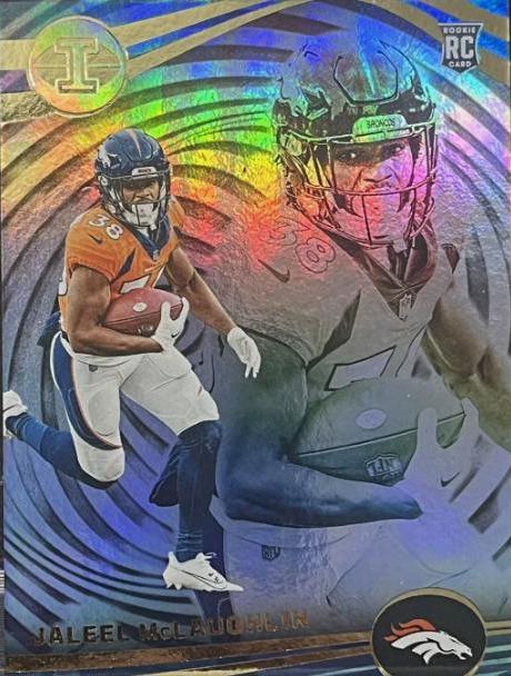Jaleel McLaughlin #32 Football Cards 2023 Panini Illusions