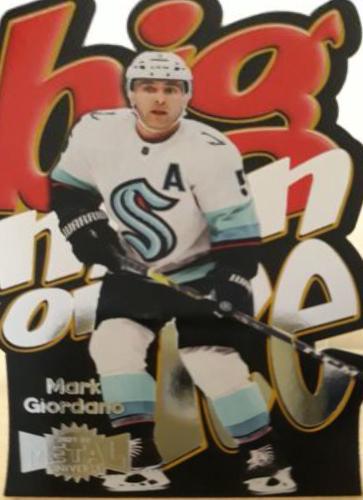 Mark Giordano #BM-15 Hockey Cards 2021 Skybox Metal Universe Big Man on Ice