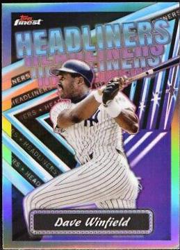 Dave Winfield #FH-13 Baseball Cards 2023 Topps Finest Headliners