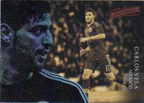 Carlos Vela #4 Soccer Cards 2016 Panini Aficionado
