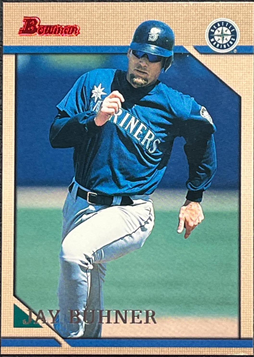 Jay Buhner #9 Baseball Cards 1996 Bowman